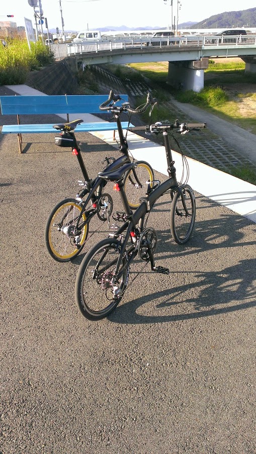 DAHON Mu SLX マットブラック カスタム多数 折りたたみ自転車 黒