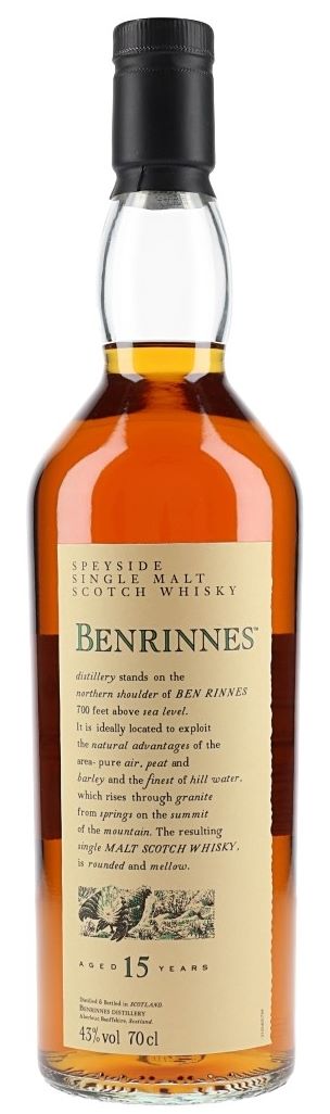 ベンリネス 15年(花と動物シリーズ)／Benrinnes 15yo(Flora and Fauna