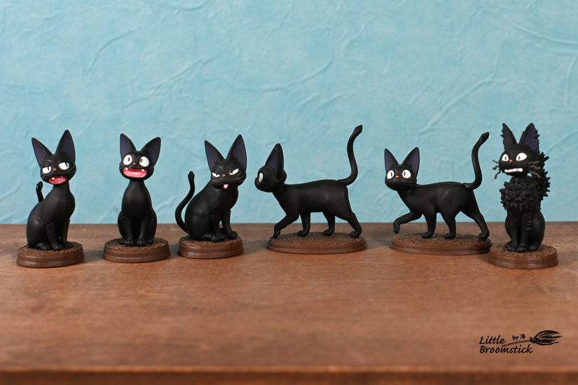 魔女の宅急便グッズまとめ売り　パズル　ポーズがいっぱいフィギュア 魔女の宅急便グッズまとめ売り パズル ポーズがいっぱい