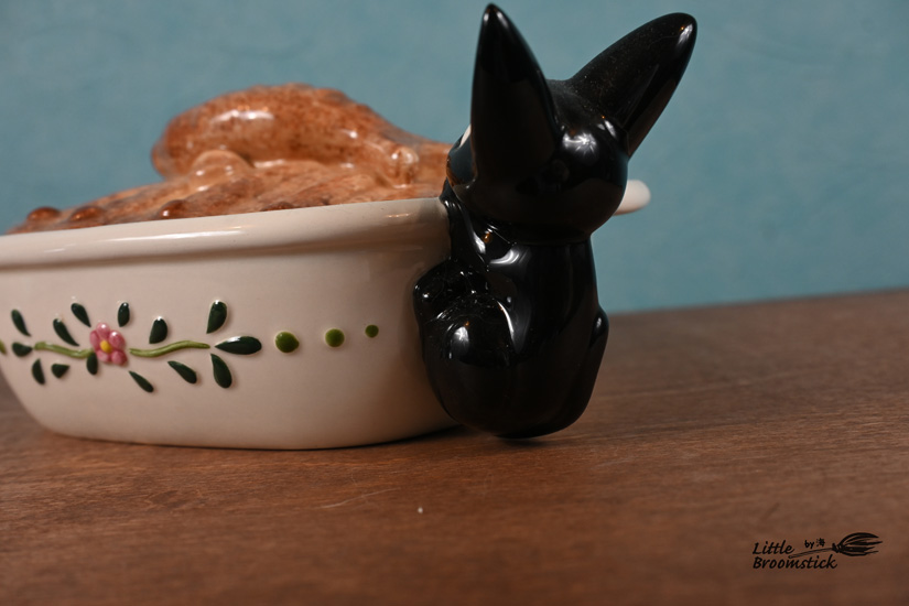 【希少品】魔女の宅急便　ジジのにしんパイ　陶器　キャンディポット 希少品】魔女の宅急便 ジジのにしんパイ 陶器 キャンディポット