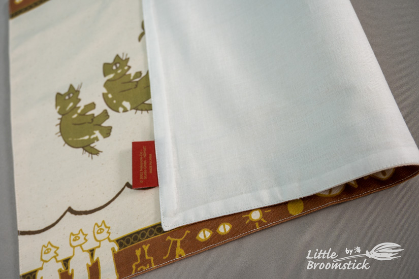 No656 ルナルド・ムーンの壁画ランチョンマット - LittleBroomstick