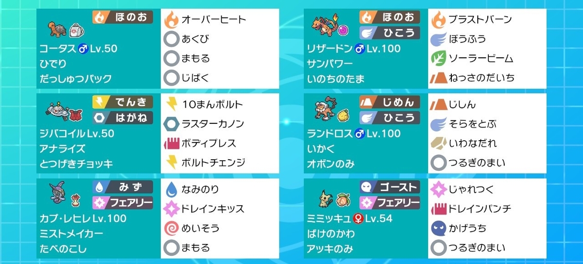 最後のコタリザ構築 火炎竜