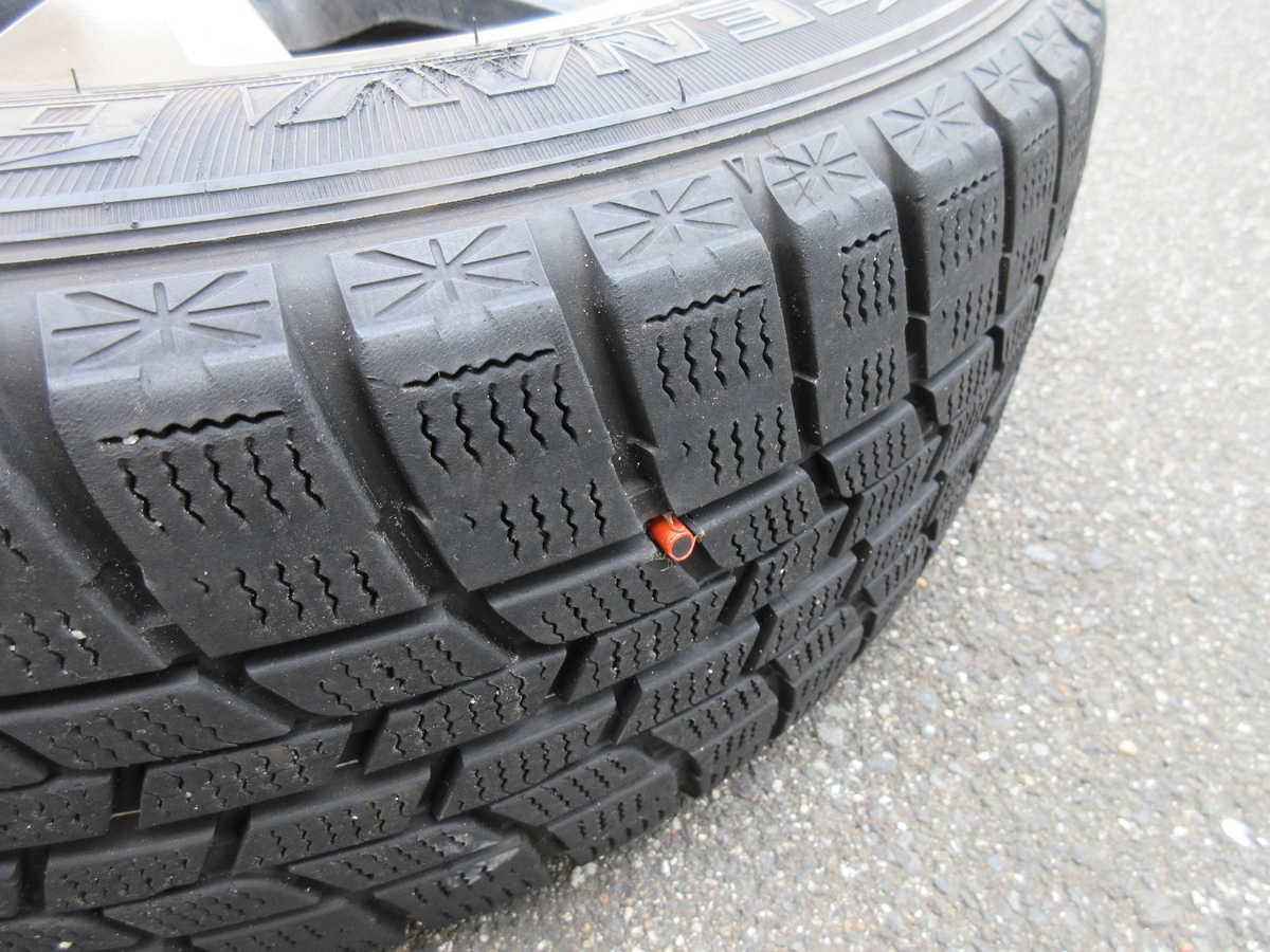 ラバー ゴム充填式 パンク修理キット 使い方 使用方法 自動車 ロッくんの作業場