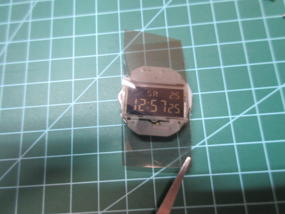 腕時計を反転液晶に改造【チープカシオ】 - ロッくんの作業場