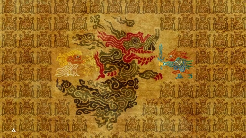 BotW考察】一万年前の伝承図を改めて読み解いてみる - ハイラルノコトバ