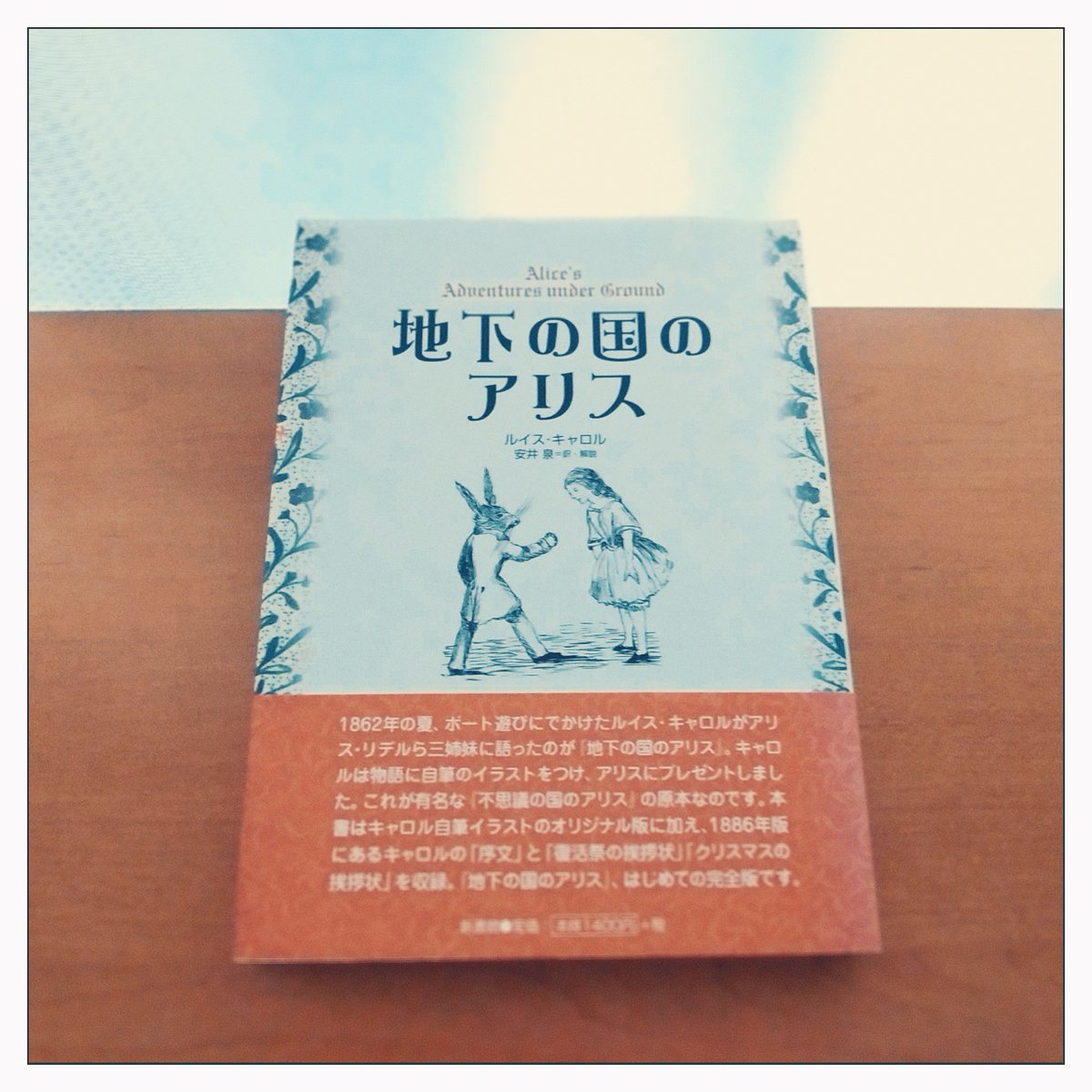 『地下の国のアリス』新書館 ルイス・キャロル絵