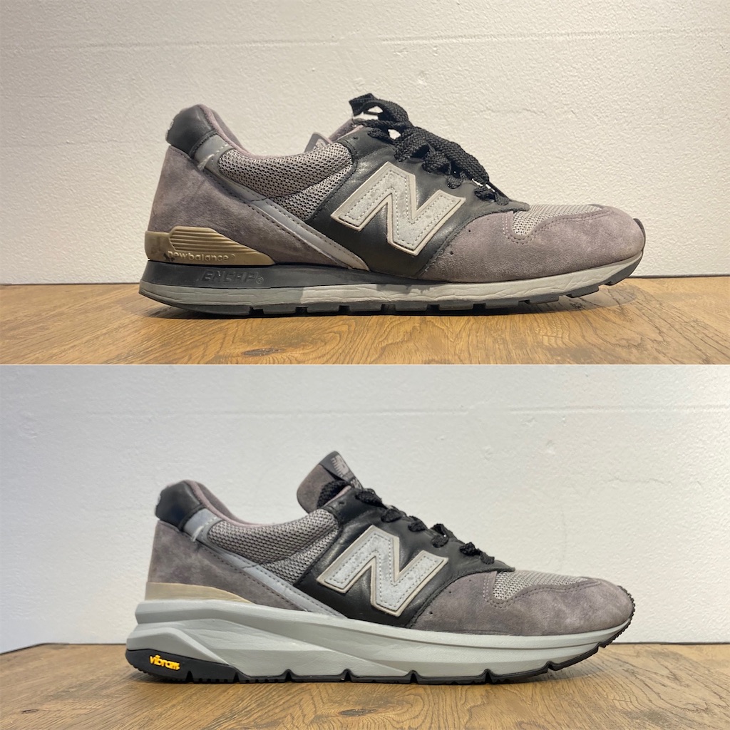 ニューバランスの加水分解 - LouiseShoeRepairsのブログ