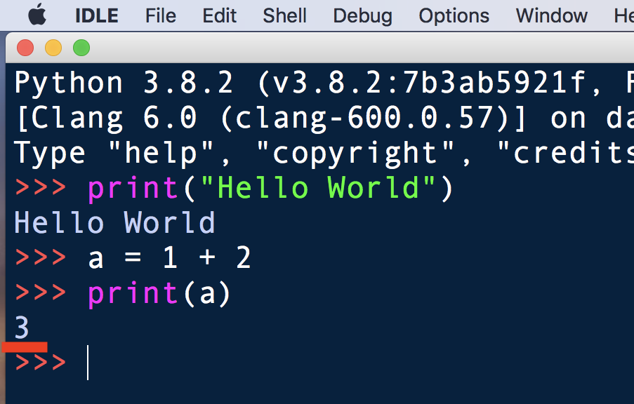 Idle シェルウィンドウで Pythonのコードを入力 実行します Pythonでレトロゲームを作る為の準備を 初級編でお伝えします Pythonでレトロゲームをつろう 佐藤 誠 の あくまでも独り言
