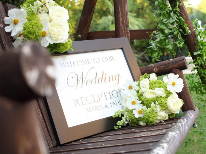 結婚式のウェルカムボード