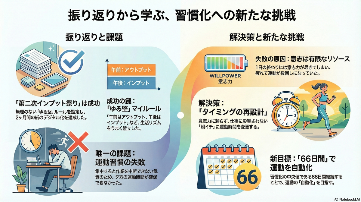『「第二次インプット祭り」延長決定!ふりかえりと新たな挑戦へ』のインフォグラフィック