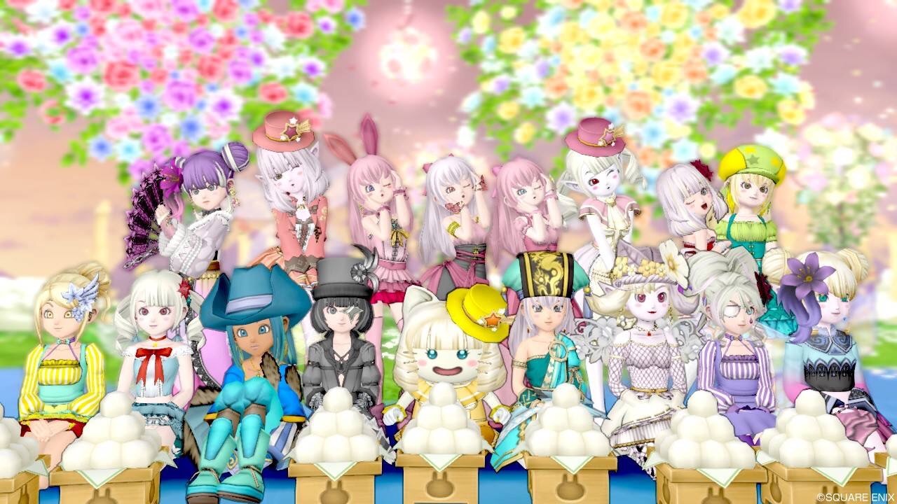 るなルム 4月度定例撮影会 ハウジング訪問 ドラクエ10 るなめりのゆるっとドラクエライフ