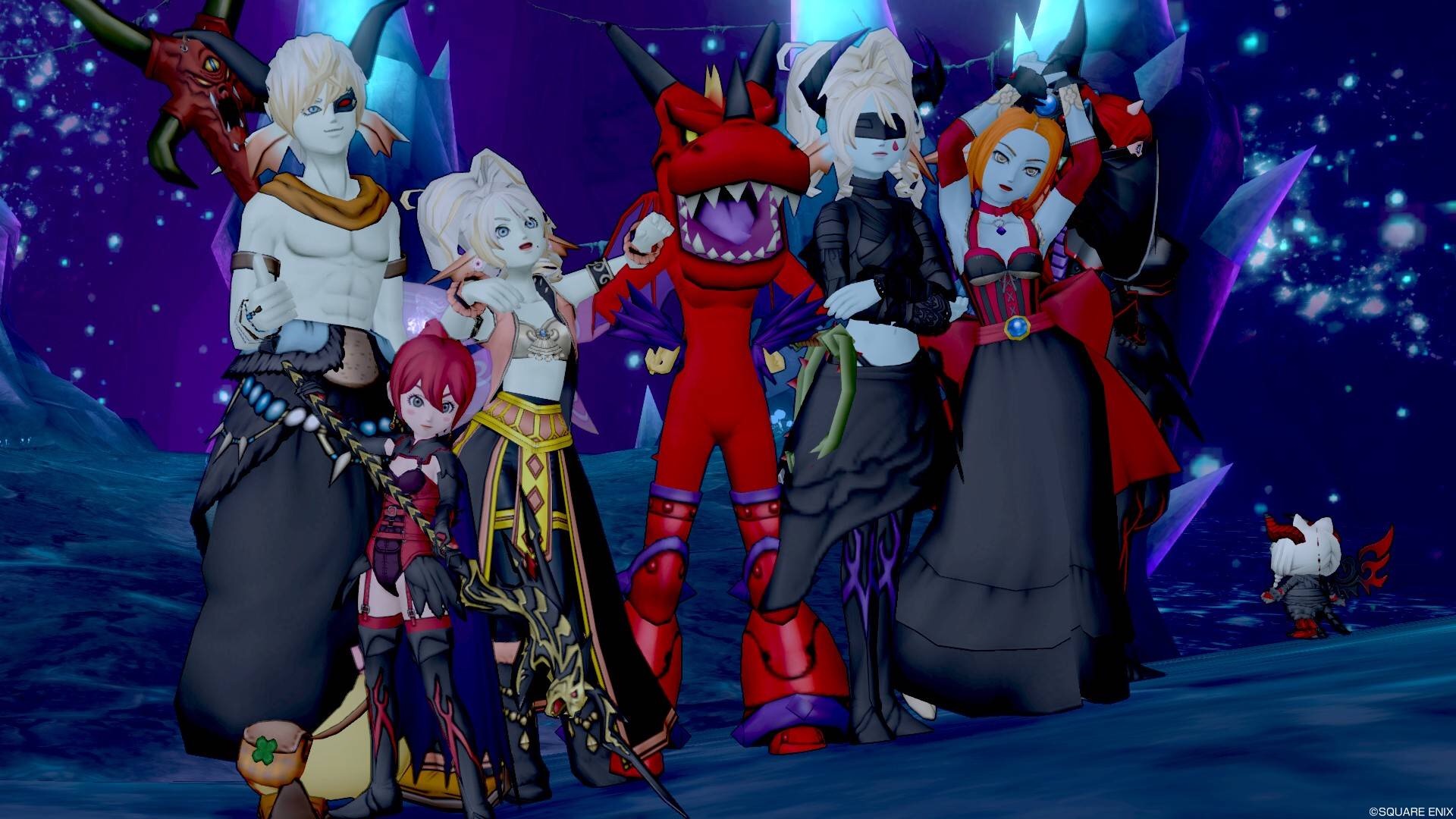 コスドレ ではなく イメドレ 悪ドレア交流会 にいってきました ドラクエ10 るなめりのゆるっとドラクエライフ