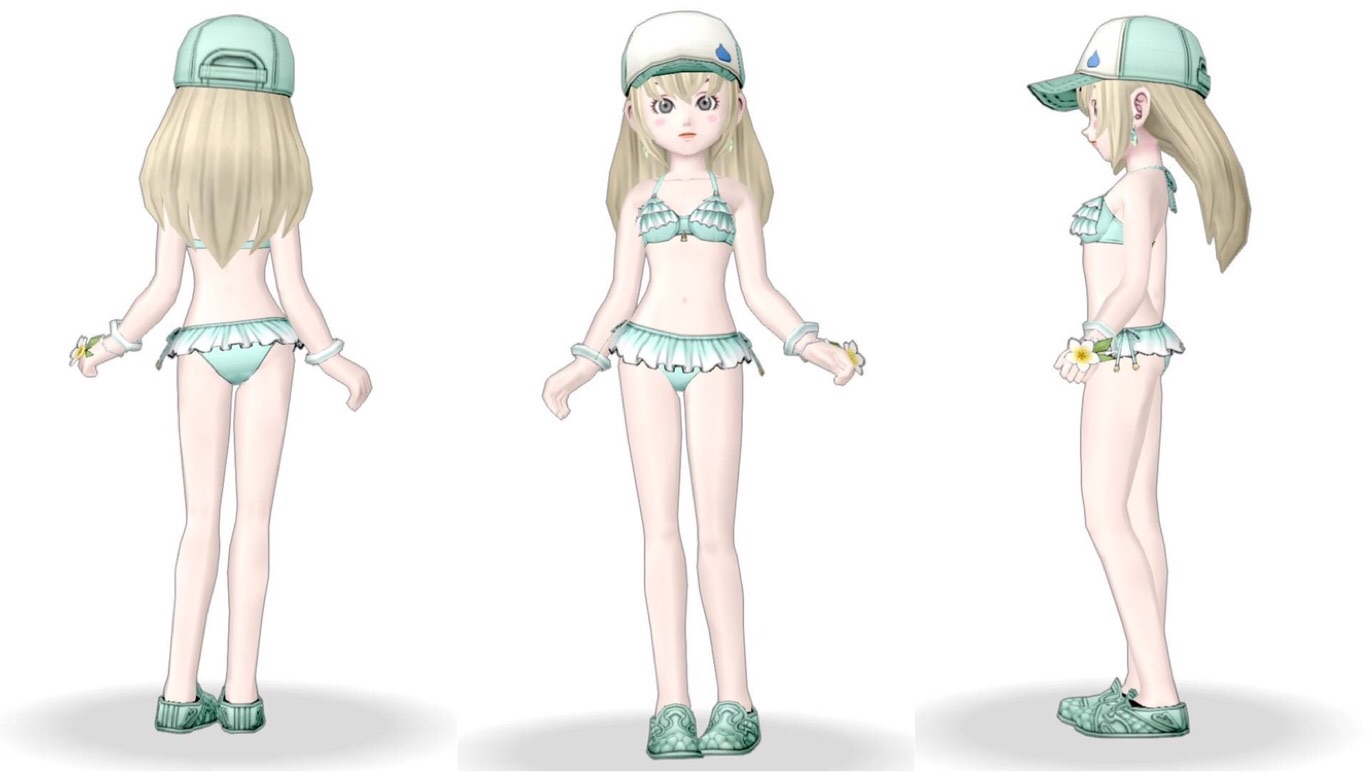 カラーリングで大変身 夏コーデ向けのイチオシ無課金 足 アイテム ドラクエ10 るなめりのゆるっとドラクエライフ
