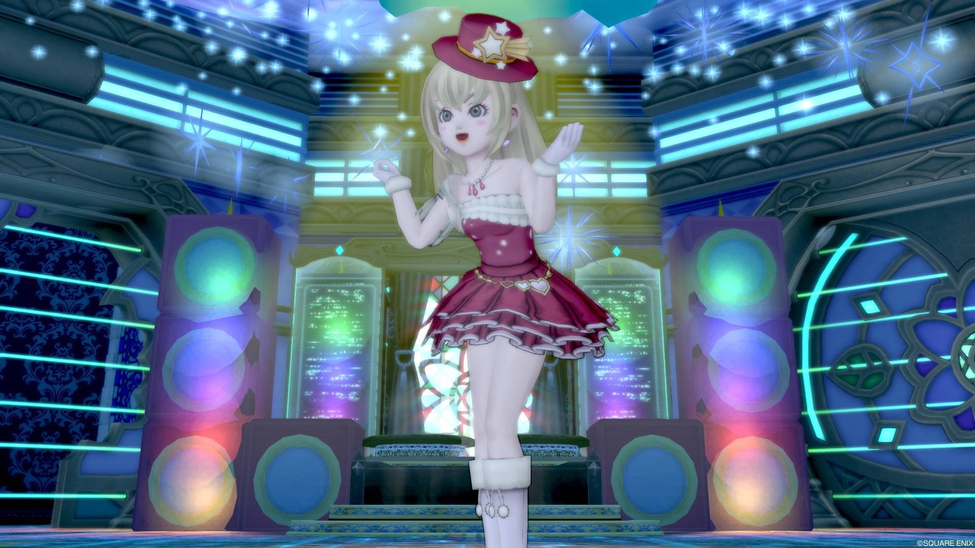 レインドレス でアイドル風コーデ ドラクエ10 るなめりのゆるっとドラクエライフ