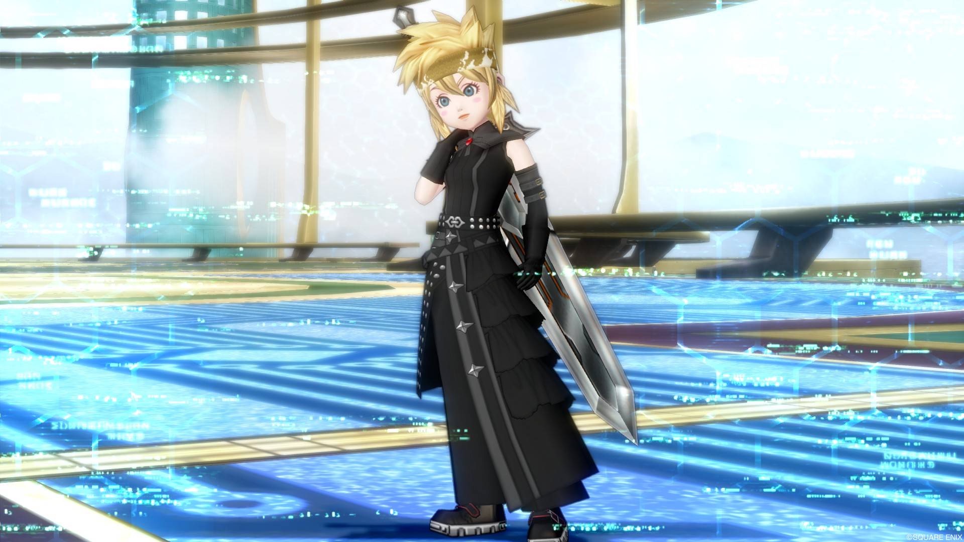 コスドレ クラウド ストライフ Ff7ac ドラクエ10 るなめりのゆるっとドラクエライフ