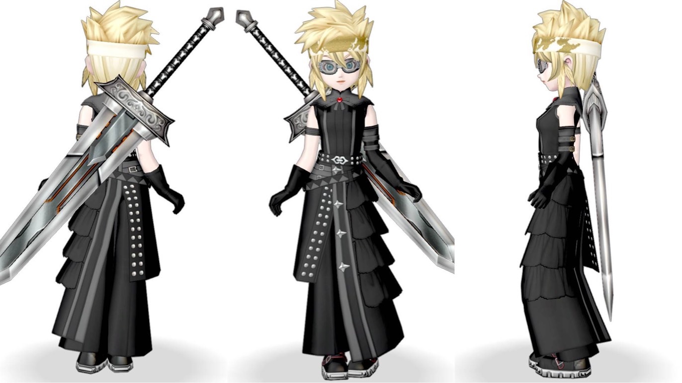 コスドレ クラウド ストライフ Ff7ac ドラクエ10 るなめりのゆるっとドラクエライフ