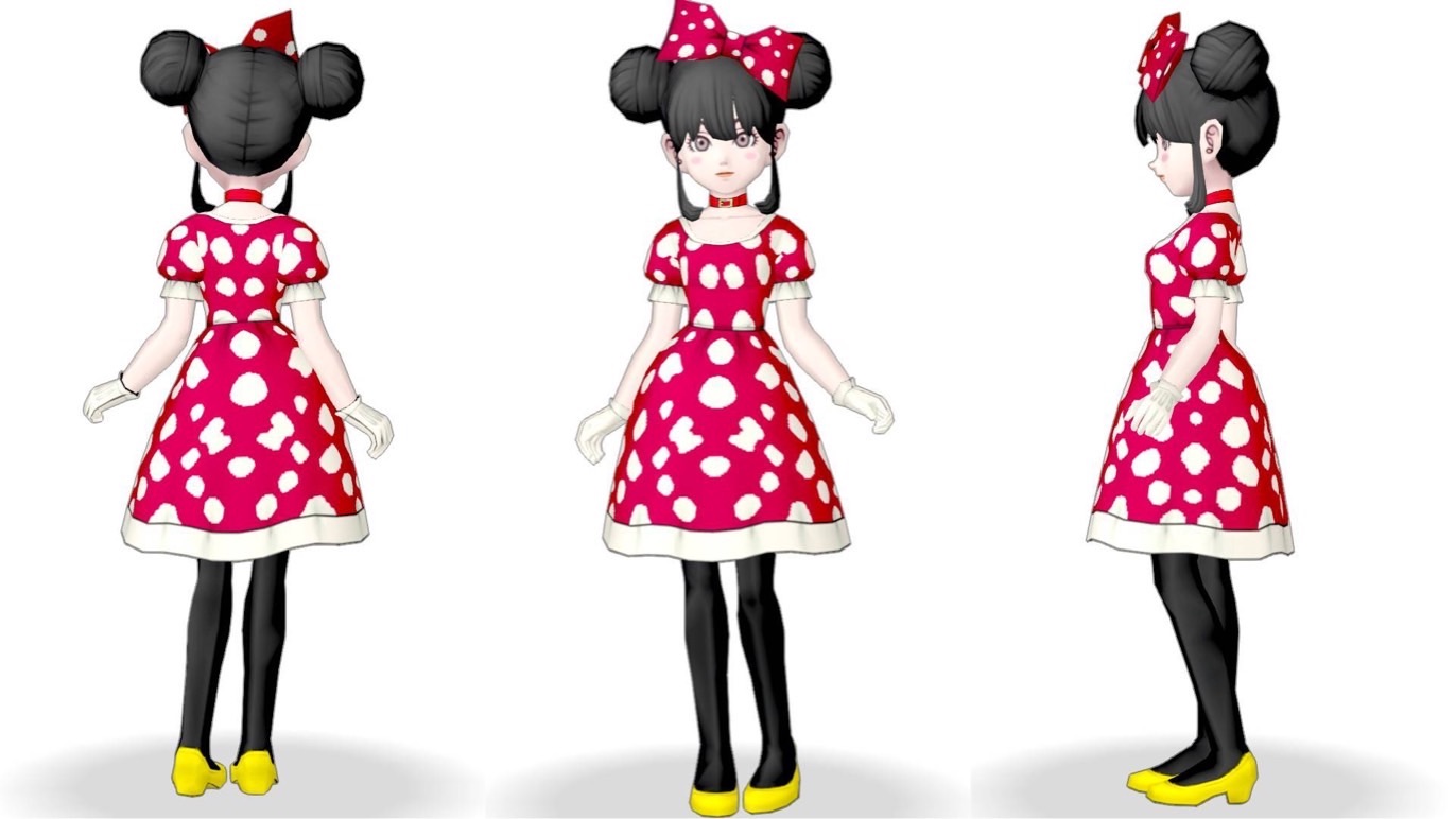 ⭐️ミニー⭐️ ダルメシアンセットで『ミニーちゃん』ドレア - 【ドラクエ10】るなめ