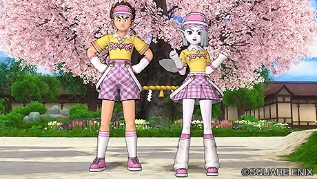 春風応援スカート』で【バンギャ】風ドレア - 【ドラクエ10】るなめり