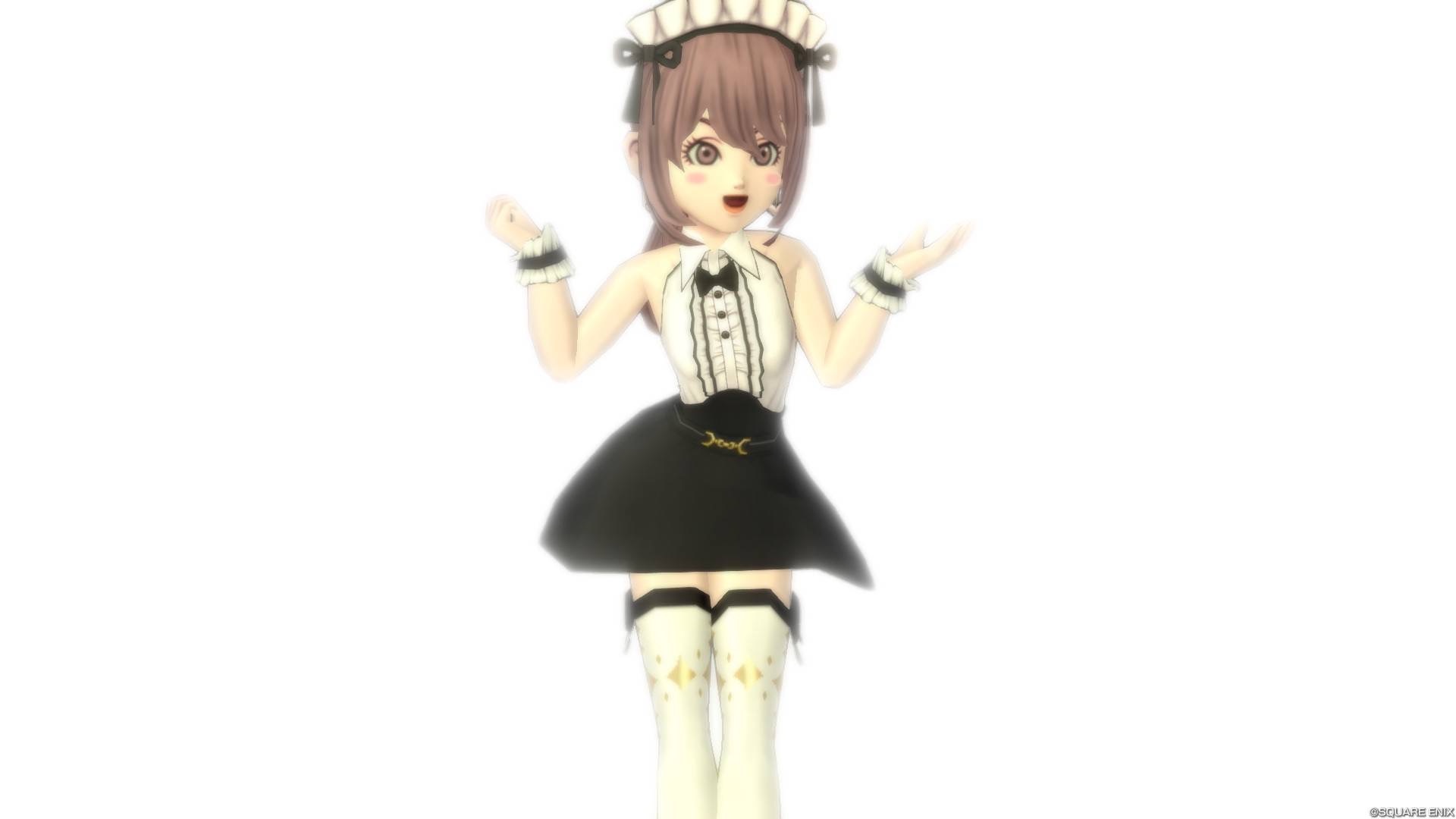 ムーンバニーシャツ』で【メイドドレア】 - 【ドラクエ10】るなめりの