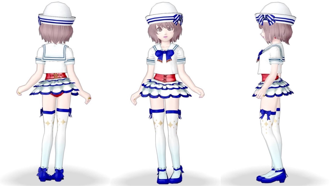 近況報告！『ゴシックフリル』で【マリンルック】 - 【ドラクエ10】る