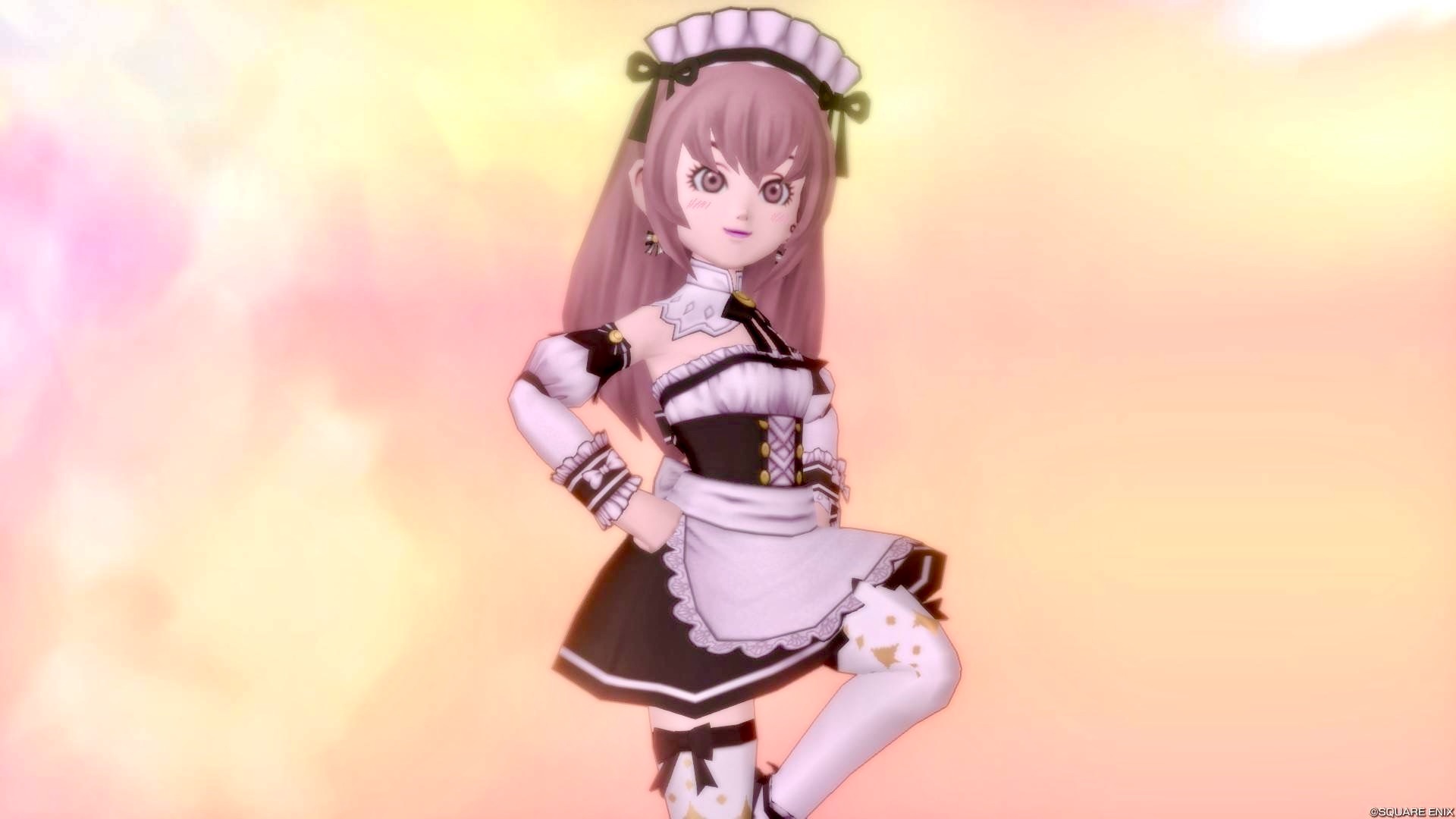 リボンスターの服上』で【フレンチメイド】 - 【ドラクエ10】るなめり
