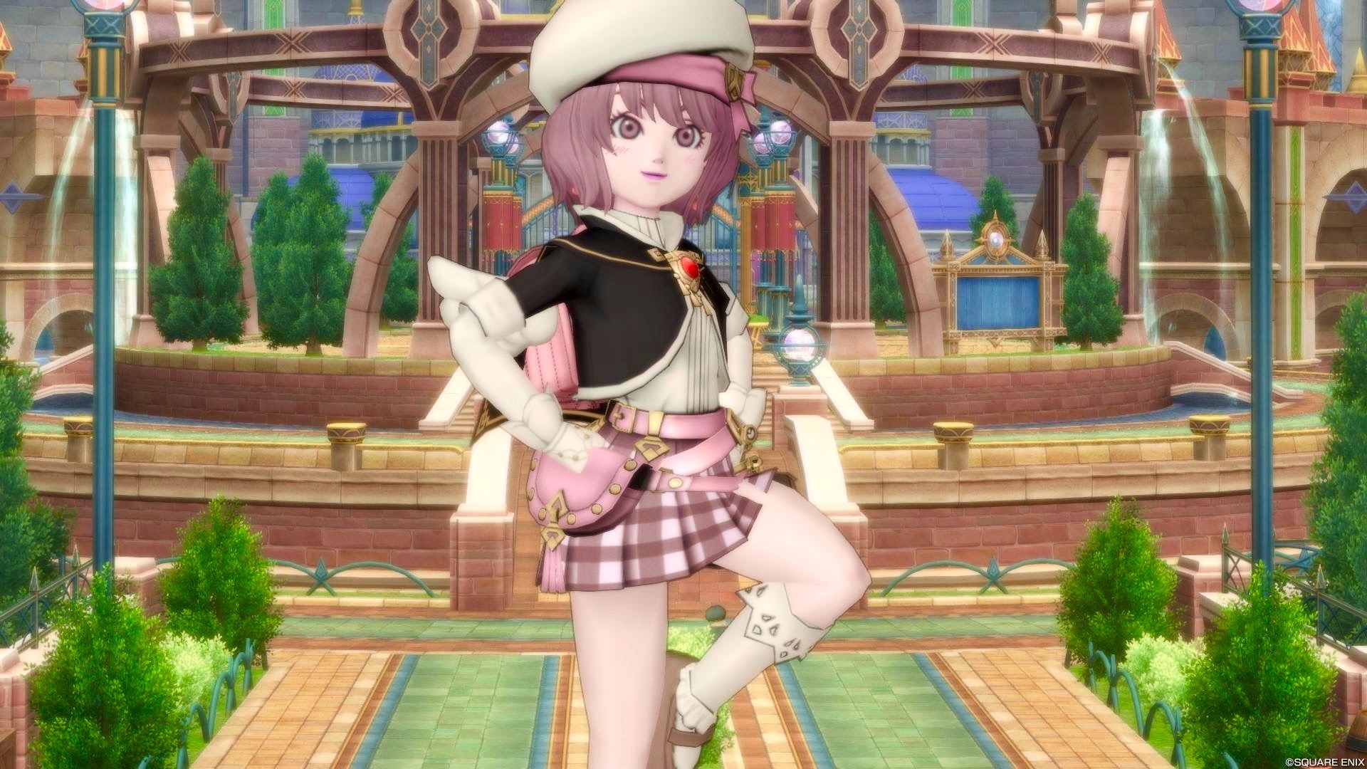 魔法学園のスカート』『ランドセル・桃』で【魔法学園初等部】ドレア
