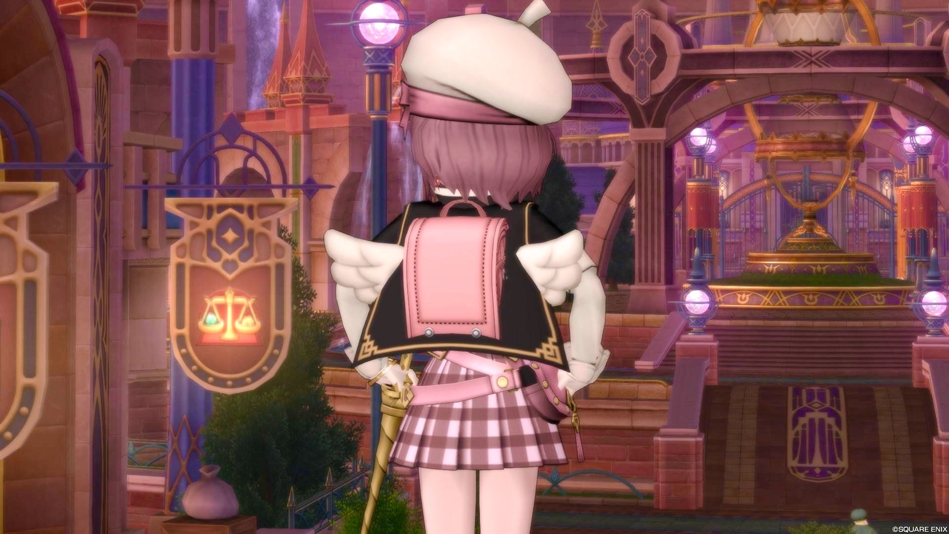 魔法学園のスカート』『ランドセル・桃』で【魔法学園初等部】ドレア