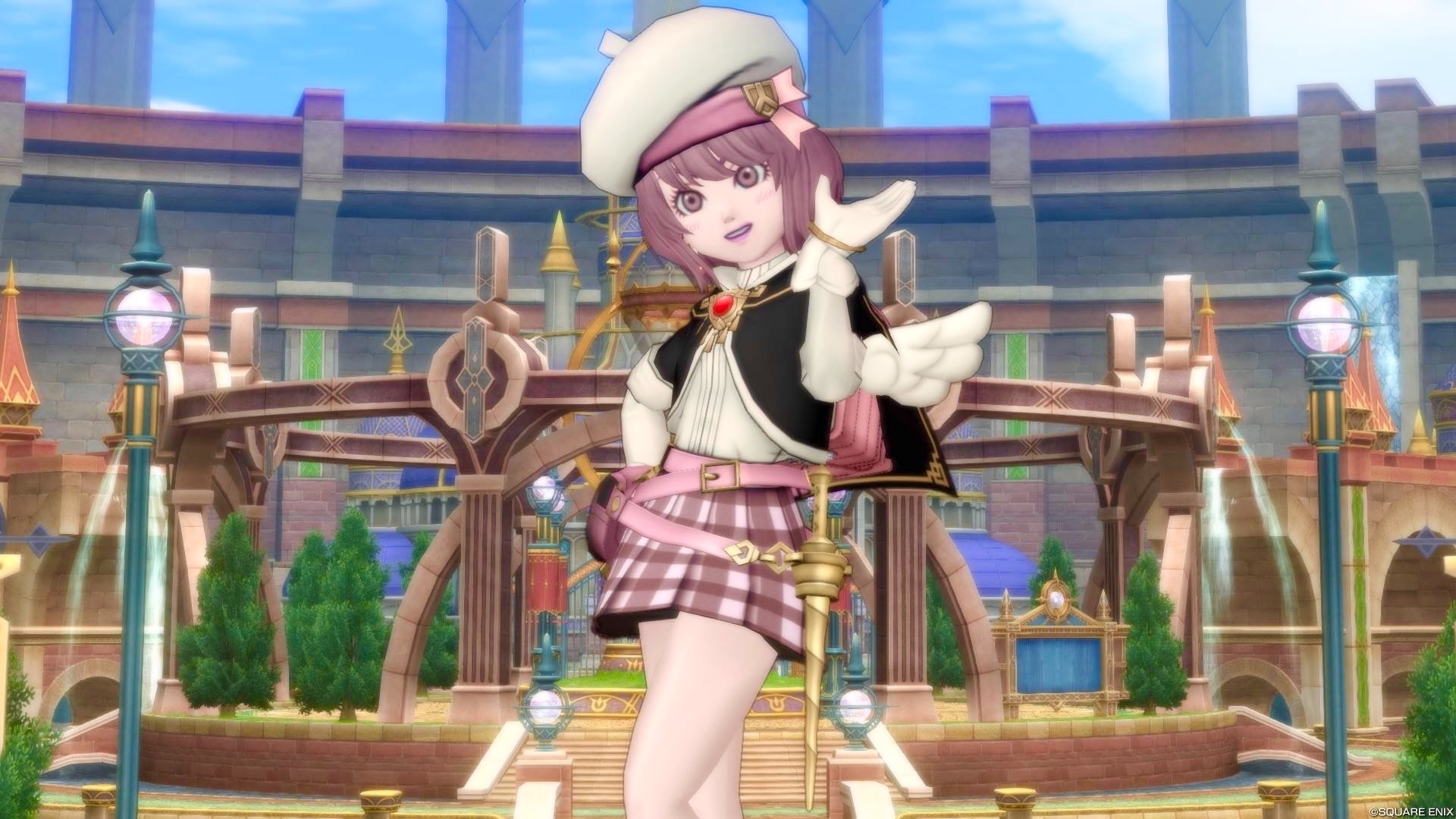 魔法学園のスカート』『ランドセル・桃』で【魔法学園初等部】ドレア
