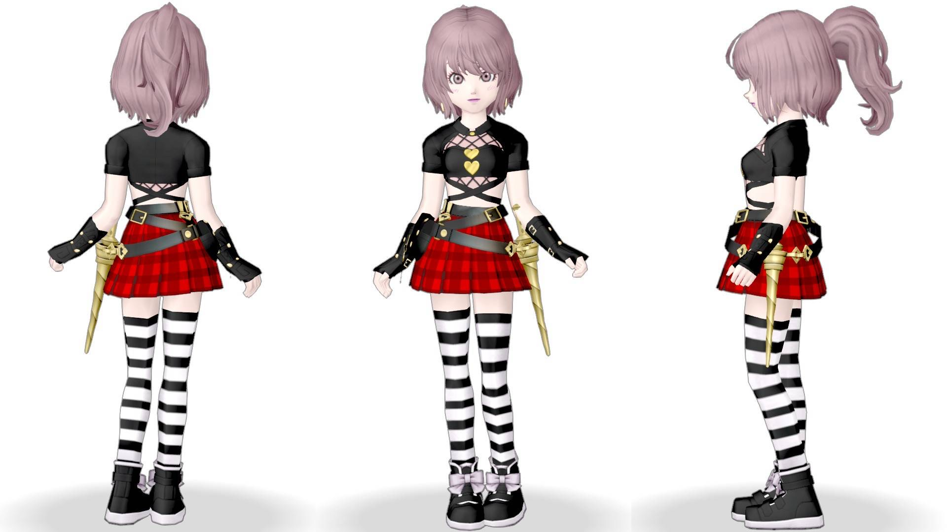 Areeam 魔法使いの弟子 スカート 魔法学園のスカート』で【パンクコーデ】 - 【ドラクエ10】るなめりの