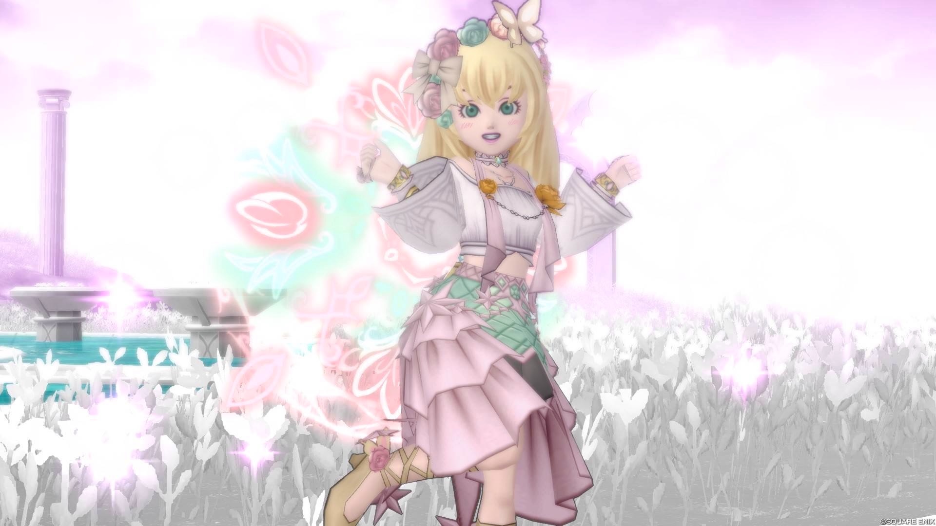 魔法陣・花』で花と春と豊穣の女神【Flōra ~フローラ~】 - 【ドラクエ