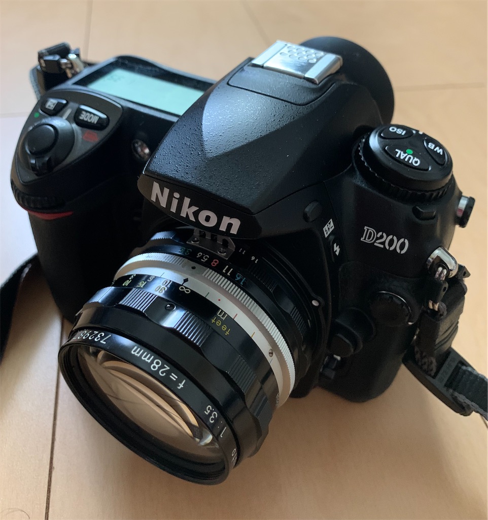 ニコン Nikkor-H Auto 28mm f3.5 ai改レンズ入手