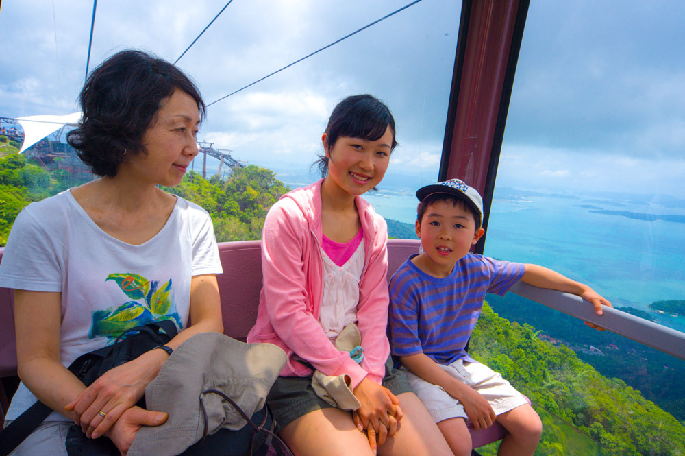 マレーシア ケーブルカー 天界入路