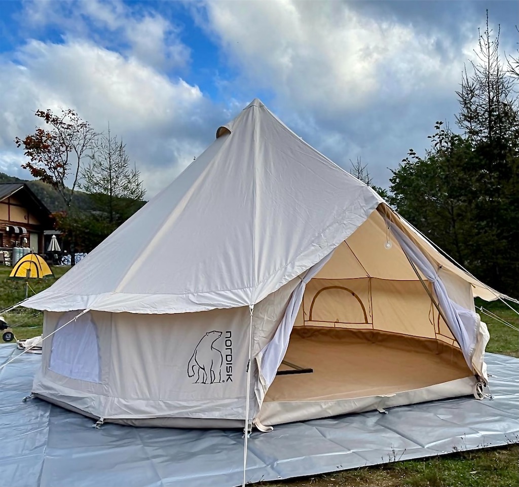 S'more(スモア) ベル型テントBello400のグランドシートはこれが