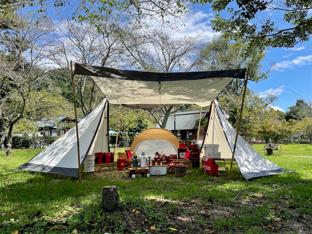 tcルーテントduo ファミリーキャンプ ソロキャンプ