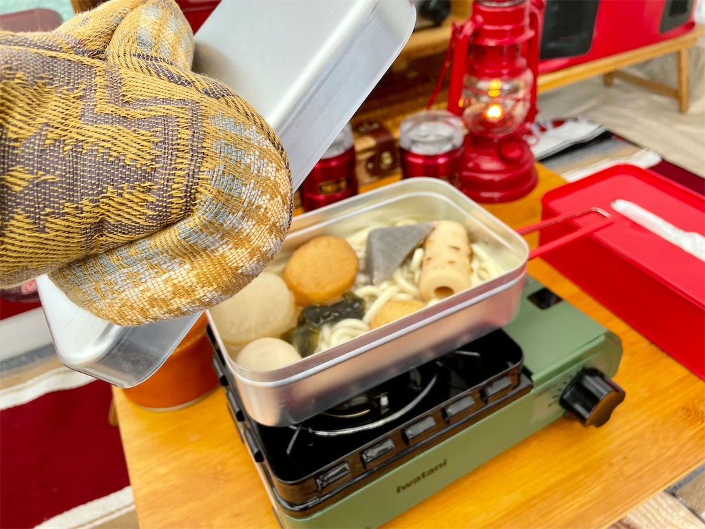 レビュー】メスティンでおでんが超簡単で美味しい！コンビニのレトルト