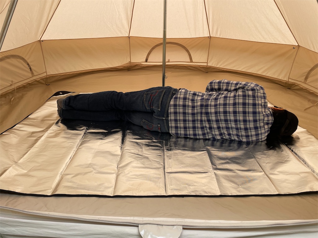 冬キャンプセット　寝袋、テント、グランドシート、インナーマット、ピロー 検証】廃盤＆類似品にオールウェザーブランケット2！使い方と向きも