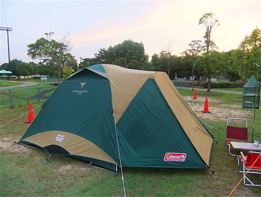 検証】コールマンのスクリーンキャノピータープに連結は必要なし