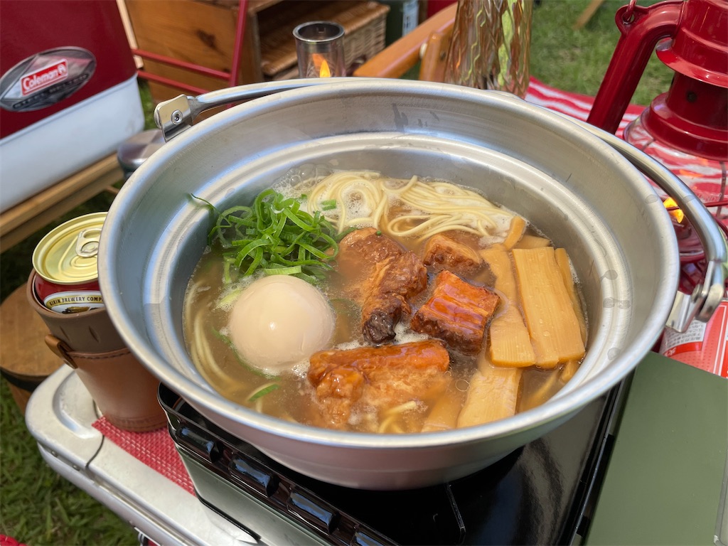 ガスコンロ台(ラーメンスープ煮る)