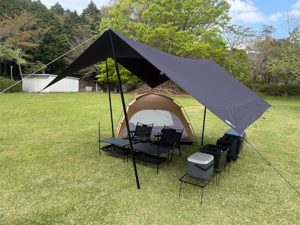 実際に使った】GOGlamping HENGEN+タープレビュー - WAKATTA