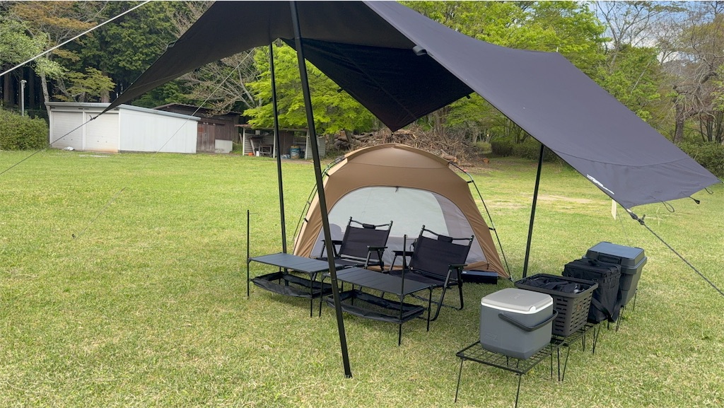 実際に使った】GOGlamping HENGEN+タープレビュー - WAKATTA