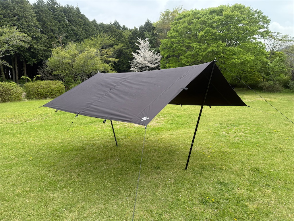実際に使った】GOGlamping HENGEN+タープレビュー - WAKATTA