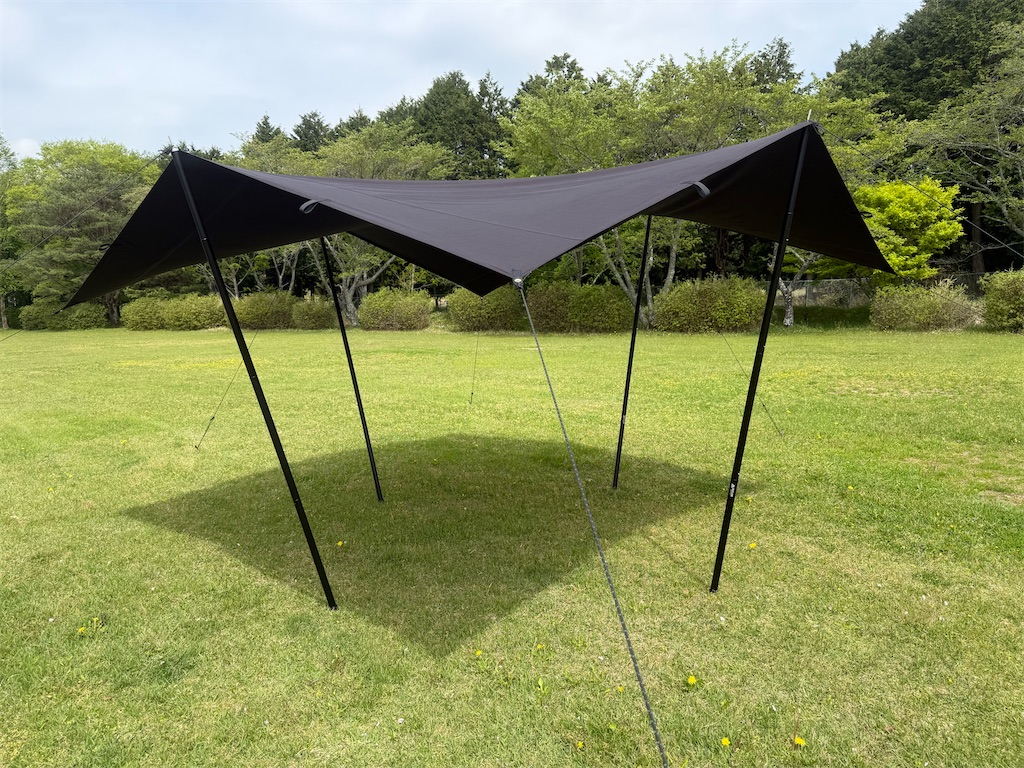 実際に使った】GOGlamping HENGEN+タープレビュー - WAKATTA