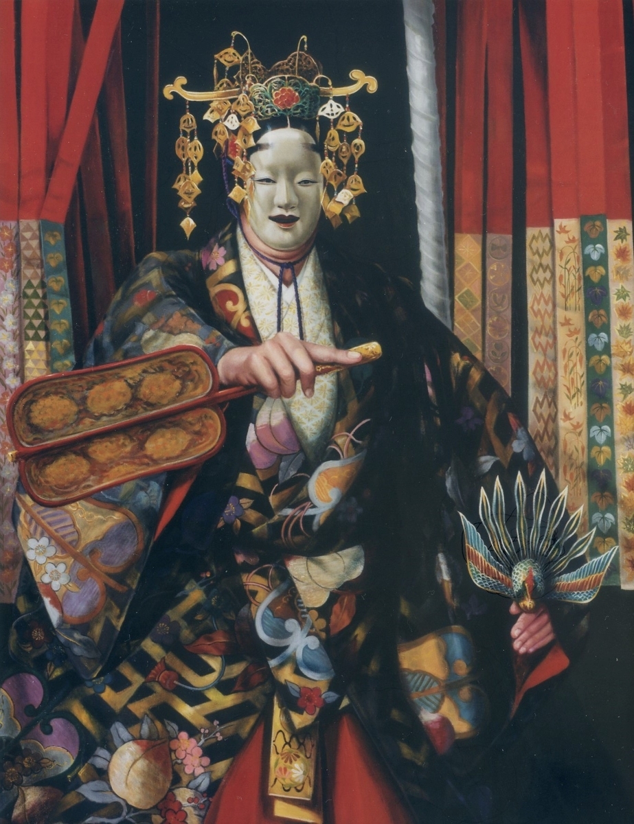 二元会常任委員審 奥野北雄 油彩画直筆 1993年8月制作　Ｐ10号位　額装 二元会常任委員審 奥野北雄 油彩画直筆 1993年8月制作 P10号位 額装