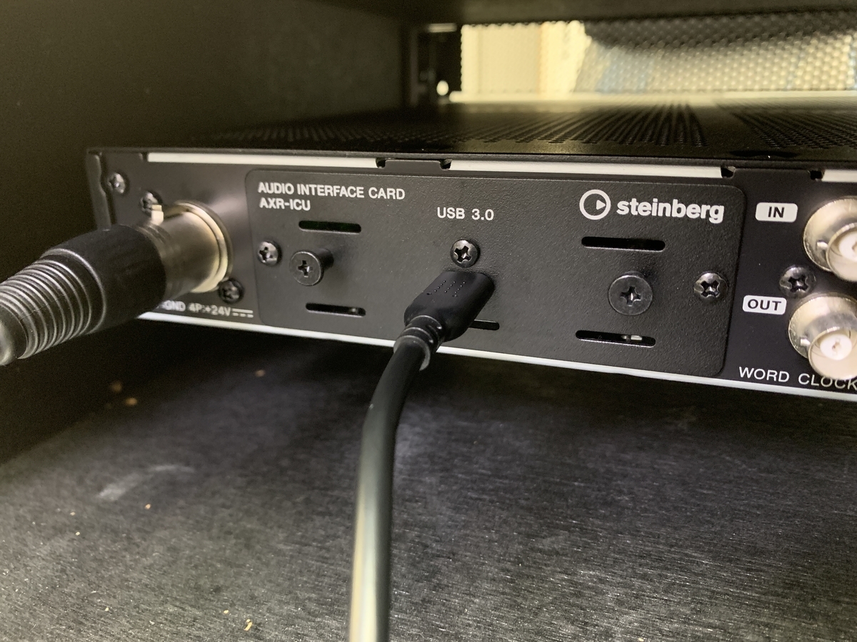 前編】高級オーディオインターフェースsteinberg「AXR4」を使っ