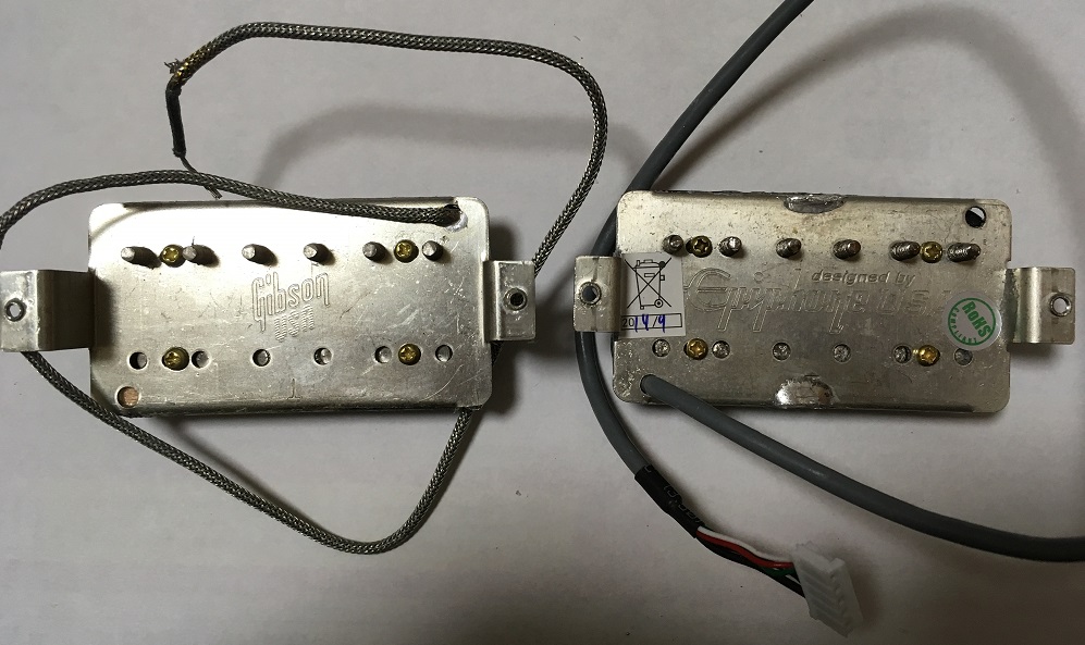 Gibson 500T ピックアップ2個セット 4芯 - rehda.com Gibson 500T ピックアップ2個セット 4芯 - rehda.com