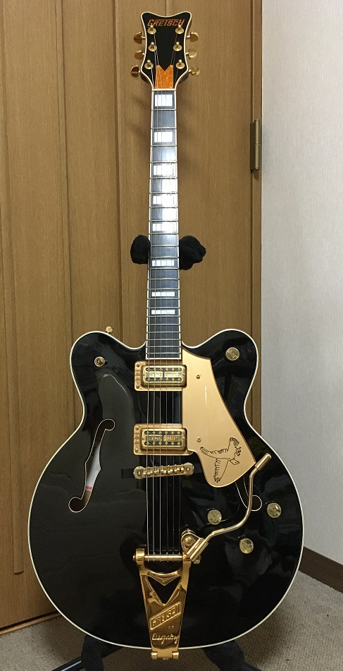 Gretsch Black Falcon Double Cutaway 7594B 光の鷹舞い降りる時