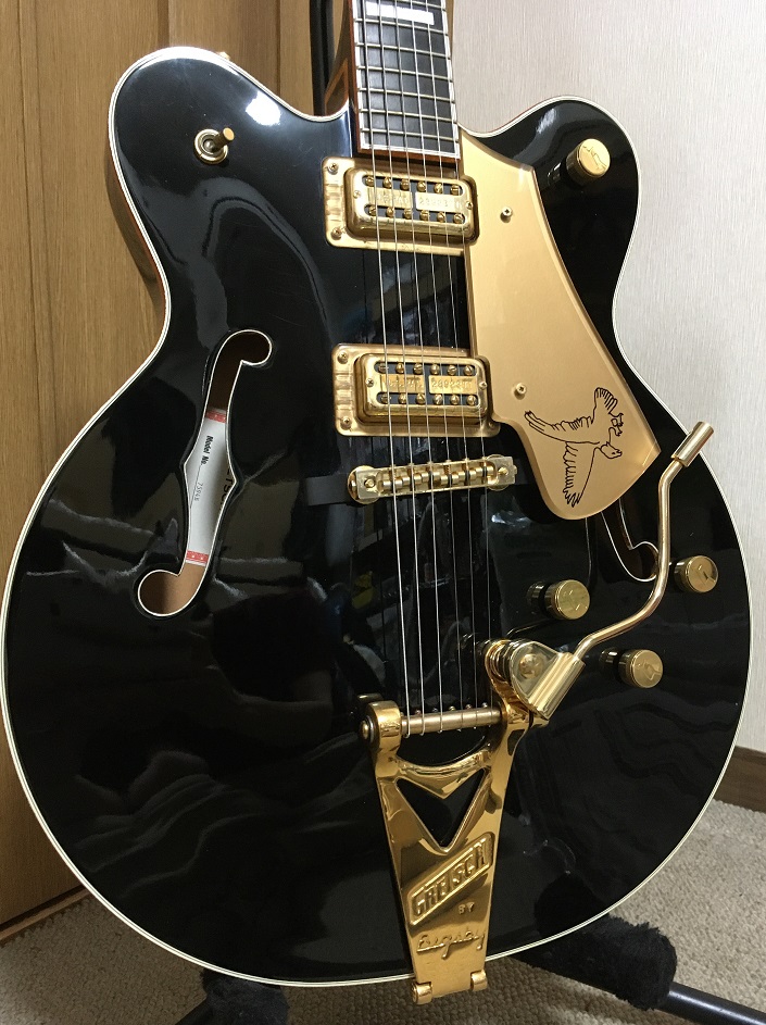 Gretsch Black Falcon Double Cutaway 7594B 光の鷹舞い降りる時