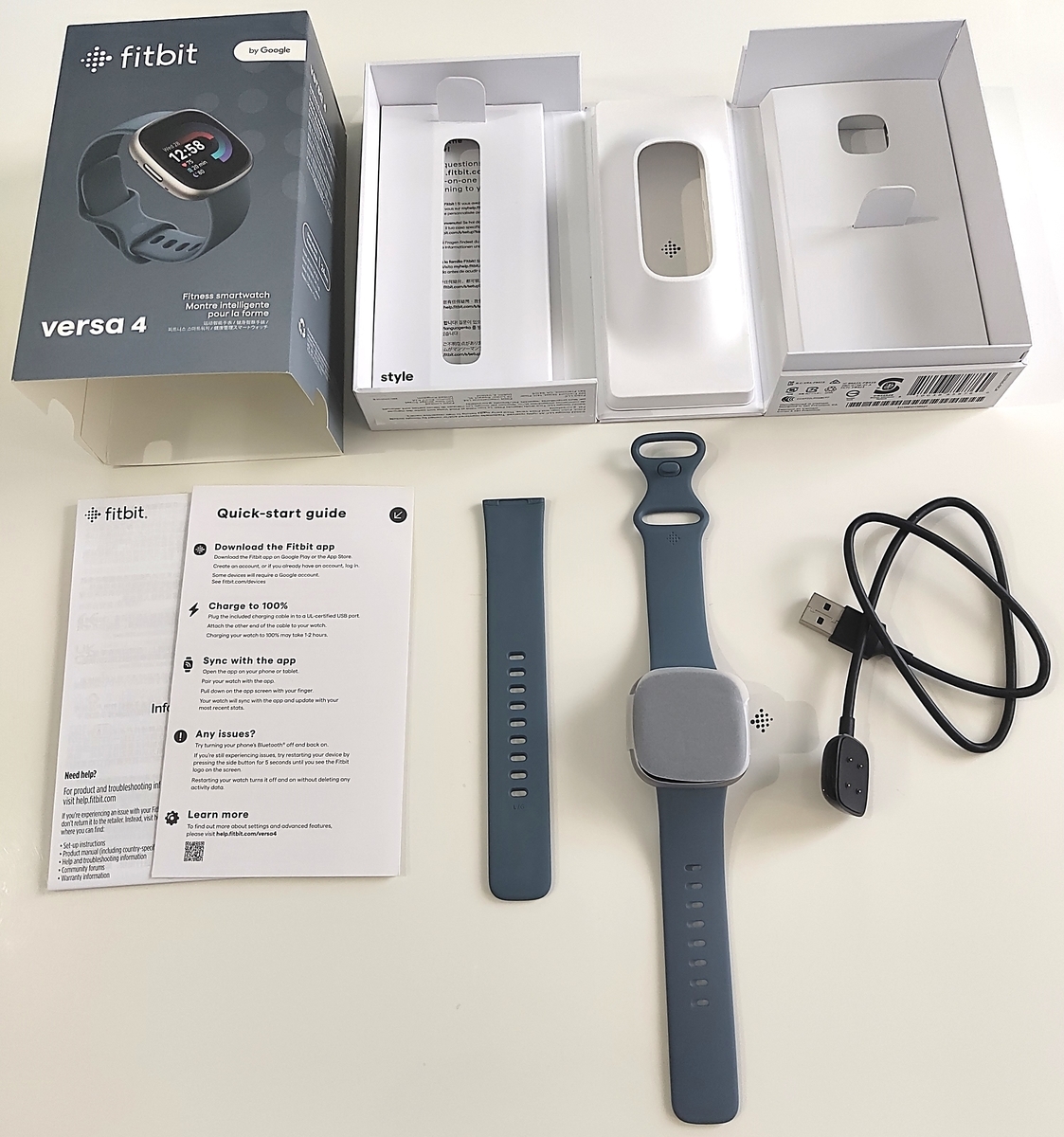 Fitbit Charge 4 [ローズウッド]　新品未開封　設定書類おまけ tk-retail2-fb_fb523rgrw-frcjk