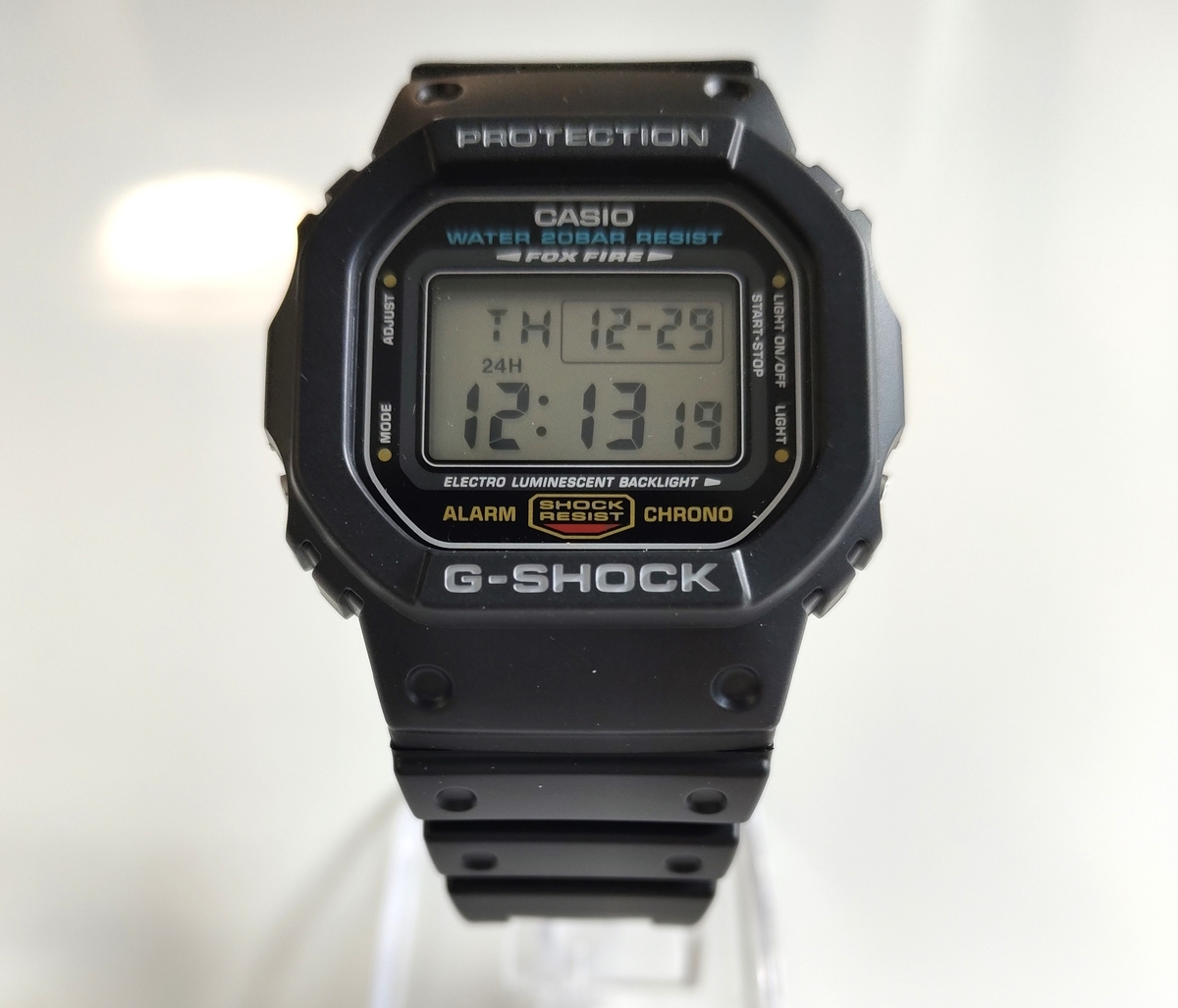 断捨離マンDW-5600C-1V シリアル付 真正スピード ベゼル未使用 カシオ Gショック DW-5600C-1V 真正スピード ベゼル未使用 901