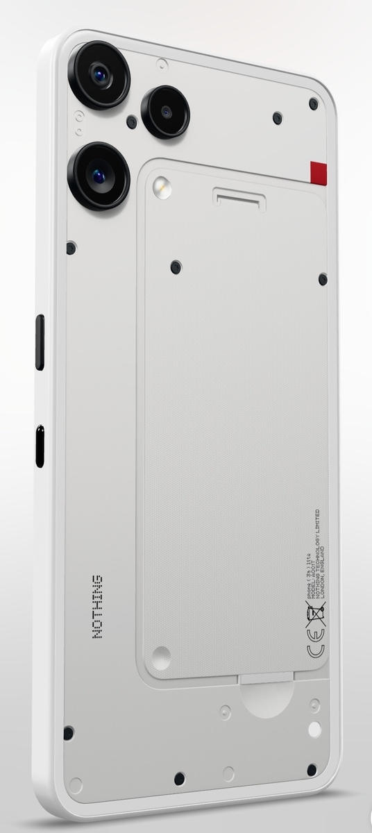 スマートフォン本体 Nothing Phone (3a) 8+128G White LED点滅が楽しい！ Nothing Phone (3a) Lite発表 日本発売もほぼ確実